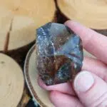 Seelenstein-Spezialstein-Gartenquarz-Rauchquarz-Stueck