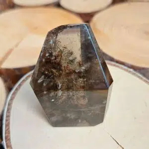 Seelenstein-Spezialstein-Gartenquarz-Rauchquarz-Stueck