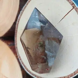 Seelenstein-Spezialstein-Gartenquarz-Rauchquarz-Stueck