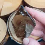 Seelenstein-Spezialstein-Gartenquarz-Rauchquarz-Stueck