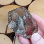 Seelenstein-Spezialstein-Gartenquarz-Rauchquarz-Stueck