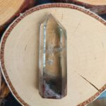 Seelenstein-Spezialstein-Gartenquarz-Spitze