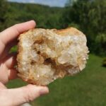 Seelenstein-Spezialstein-Golden-Quarz-Cluster