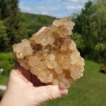 Seelenstein-Spezialstein-Golden-Quarz-Cluster