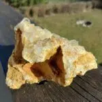 Seelenstein-Spezialstein-Golden-Quarz-Cluster