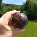 Seelenstein-Spezialstein-Granat-Kugel