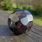 Seelenstein-Spezialstein-Granat-geschliffen