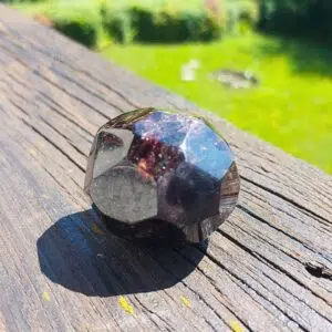 Seelenstein-Spezialstein-Granat-geschliffen