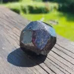 Seelenstein-Spezialstein-Granat-geschliffen