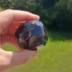 Seelenstein-Spezialstein-Granat-geschliffen