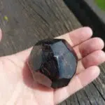 Seelenstein-Spezialstein-Granat-geschliffen