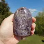 Seelenstein-Spezialstein-Lepidolith-Freiform