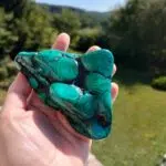 Seelenstein-Spezialstein-Malachit-Freiform