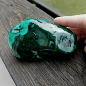 Seelenstein-Spezialstein-Malachit-Freiform