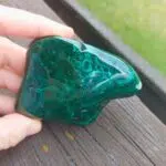 Seelenstein-Spezialstein-Malachit-Freiform