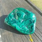 Seelenstein-Spezialstein-Malachit-Freiform