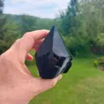 Seelenstein-Spezialstein-Obsidian-Rohstein-Spitze-halbpoliert