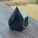 Seelenstein-Spezialstein-Obsidian-Rohstein-Spitze-halbpoliert