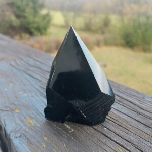 Seelenstein-Spezialstein-Obsidian-Rohstein-Spitze-halbpoliert