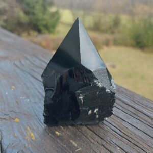 Seelenstein-Spezialstein-Obsidian-Rohstein-Spitze-halbpoliert