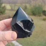 Seelenstein-Spezialstein-Obsidian-Rohstein-Spitze-halbpoliert