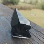 Seelenstein-Spezialstein-Obsidian-Rohstein-Spitze-halbpoliert