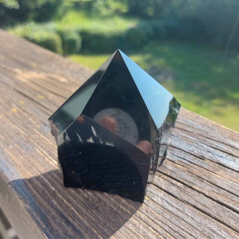 Seelenstein-Spezialstein-Obsidian-Rohstein-Spitze-halbpoliert