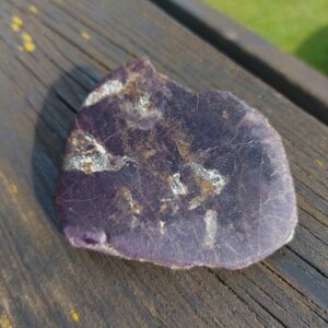 Seelenstein-Spezialstein-Purpurit-Rohstein