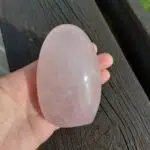 Seelenstein-Spezialstein-Rosenquarz-Freiform