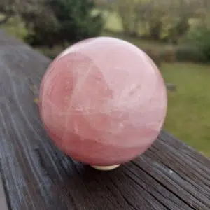 Seelenstein-Spezialstein-Rosenquarz-Kugel