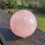 Seelenstein-Spezialstein-Rosenquarz-Kugel