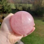 Seelenstein-Spezialstein-Rosenquarz-Kugel