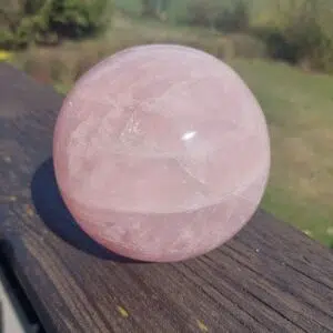 Seelenstein-Spezialstein-Rosenquarz-Kugel
