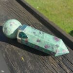 Seelenstein-Spezialstein-Rubin-Fuchsit-Stab