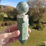 Seelenstein-Spezialstein-Rubin-Fuchsit-Stab