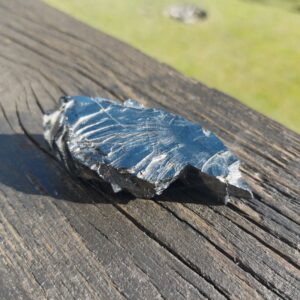 Seelenstein-Spezialstein-Schungit-Rohstein