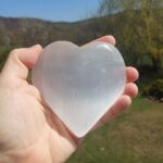 Seelenstein-Spezialstein-Selenit-Herz-XL