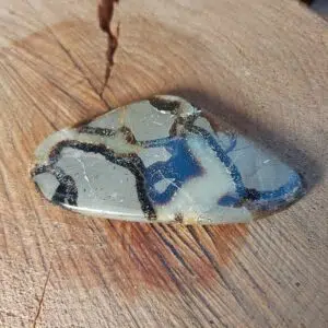 Seelenstein-Spezialstein-Septarie-Scheibe