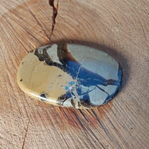 Seelenstein-Spezialstein-Septarie-Scheibe