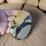 Seelenstein-Spezialstein-Septarie-Scheibe