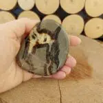 Seelenstein-Spezialstein-Septarie-Scheibe