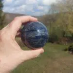 Seelenstein-Spezialstein-Sodalith-Kugel