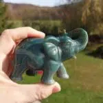 Seelenstein-Spezialsteine-Elefant-Moos-Achat