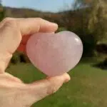 Seelenstein-Spezialsteine-Rosenquarz-Herz