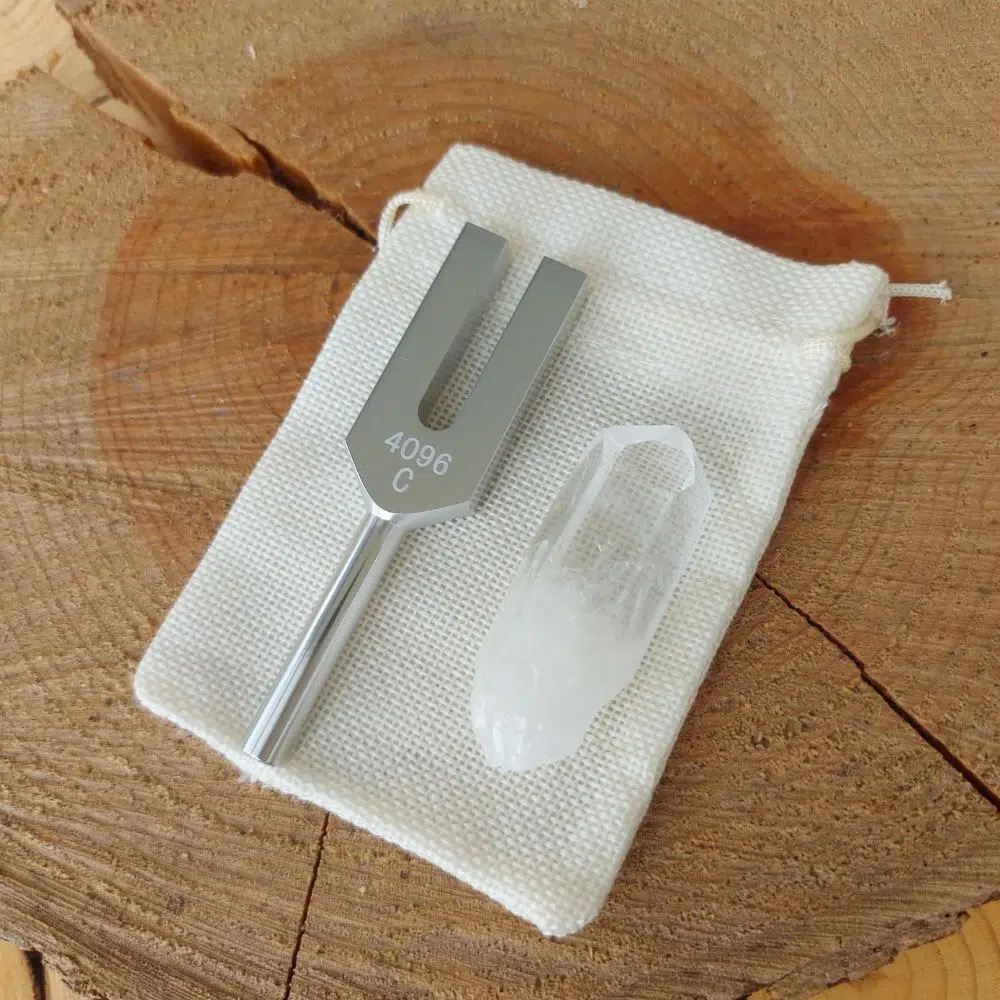 Seelenstein-Stimmgabe-Bergkristall-Spitze