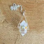 Seelenstein-Zubehör-Bergkristall-Pendel-Doppelender1 Seelenstein-Zubehör-Bergkristall-Pendel-Doppelender