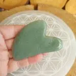 Seelenstein-Zubehör-Gua-Sha-Aventurin-gruen