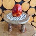 Seelenstein-Zubehör-Holztischchen-Blume-des-Lebens-klein