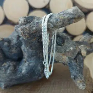 Seelenstein-Zubehör-Silberkette-Venezianerkette